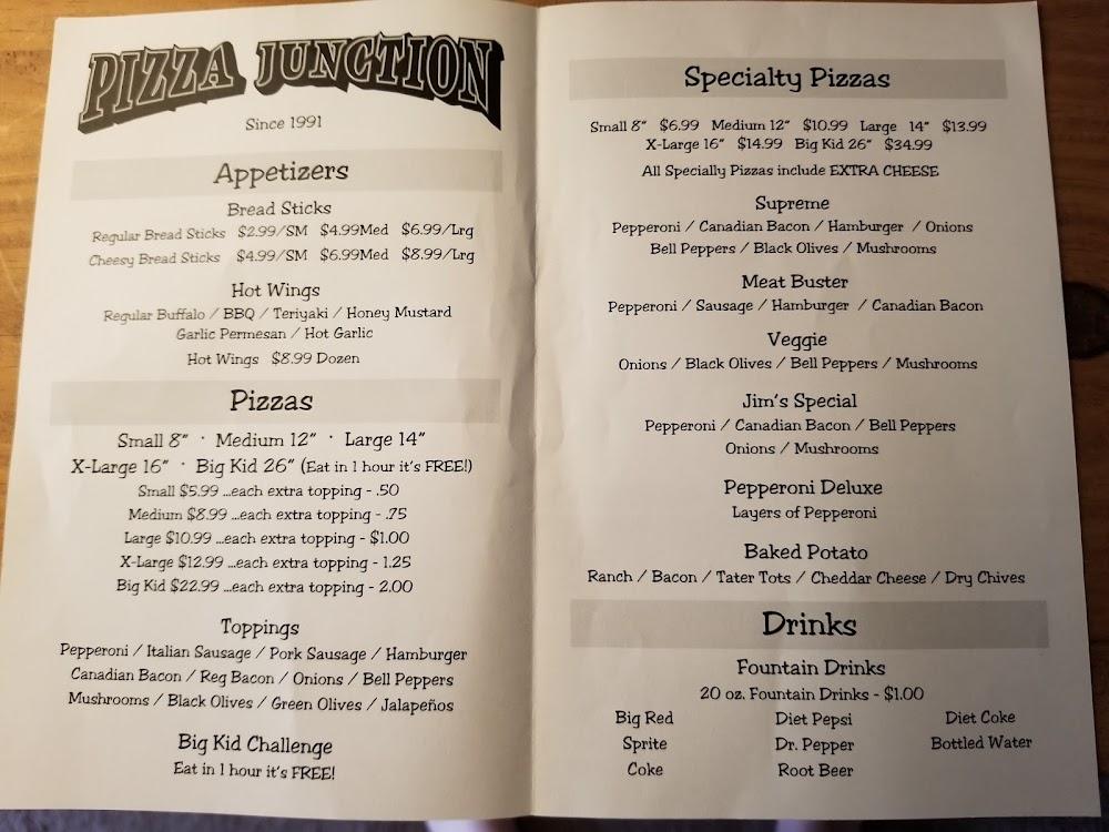 Pizza Junction Menu image 1